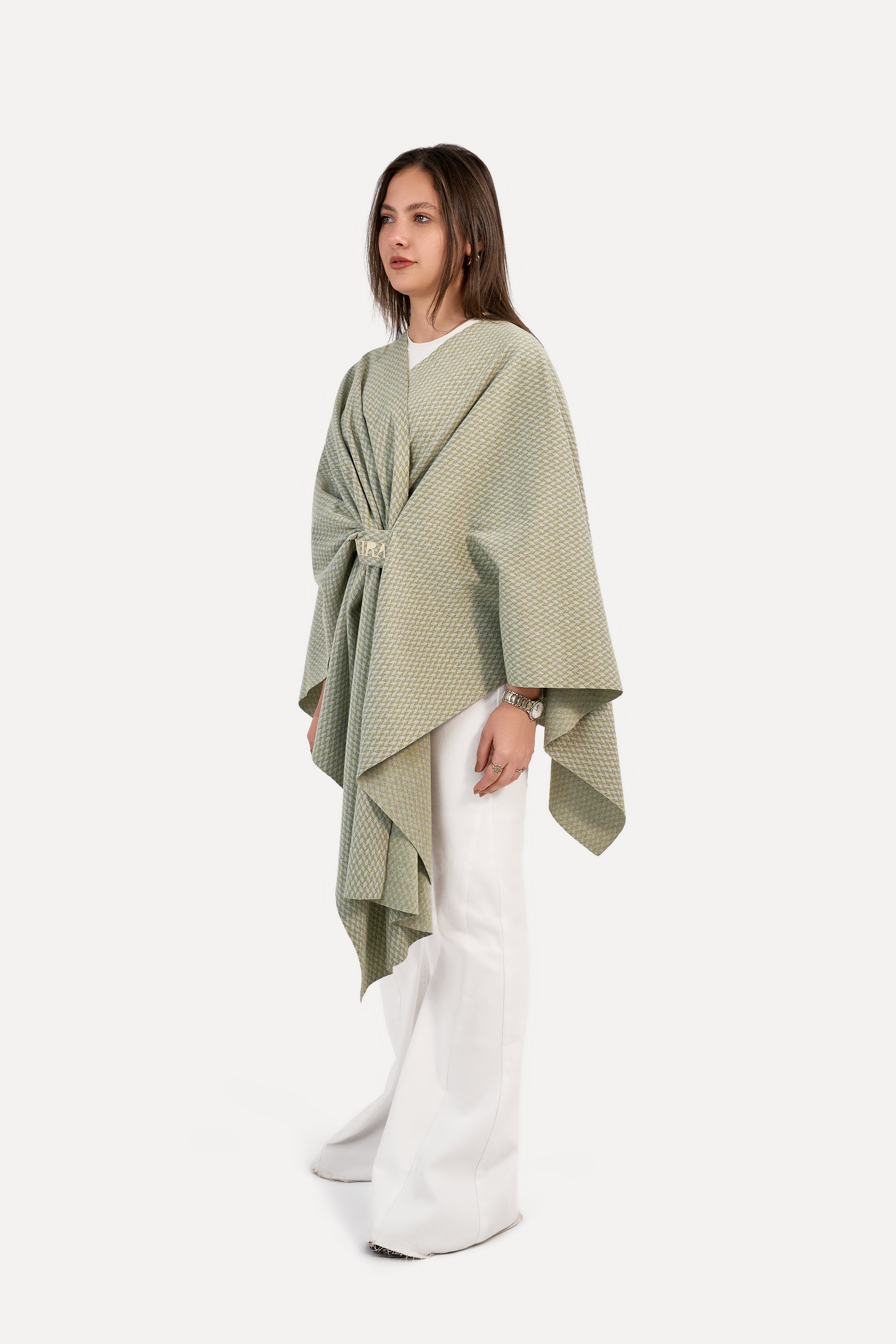 Shawl - Light Olive