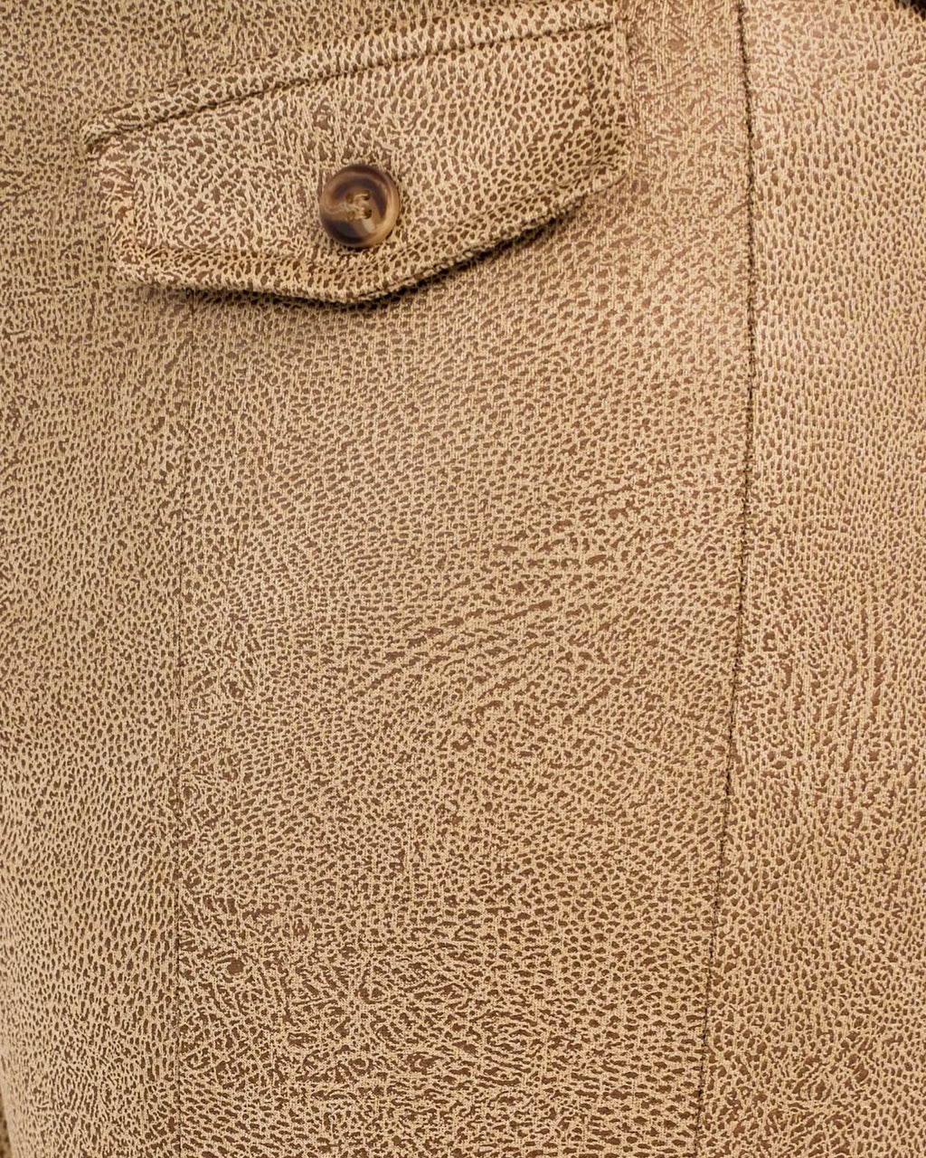 Banira patterned pants - Beige